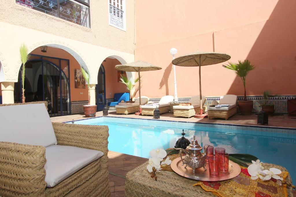 La Villa Bleue Marrakesh Room photo
